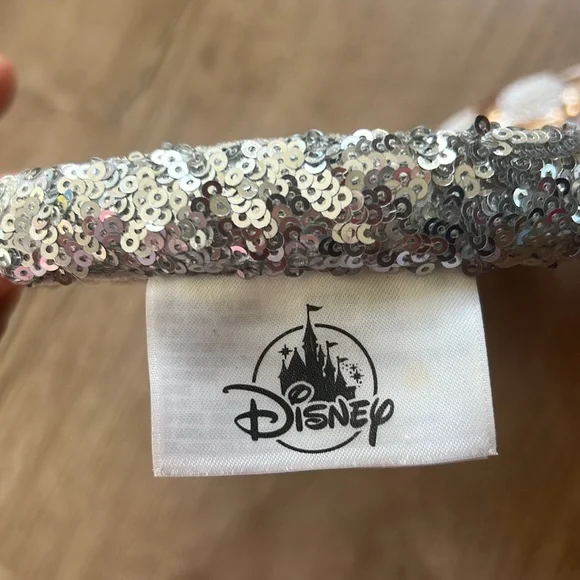 Disney Parks Minnie Mouse Ears Classic Polka Dot Sequin Headband - Picture 12 of 13